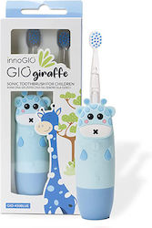 innoGio GIOgiraffe Children's Electric Toothbrush with Chronograph for 2+ Years Giraffe with Replacement Heads