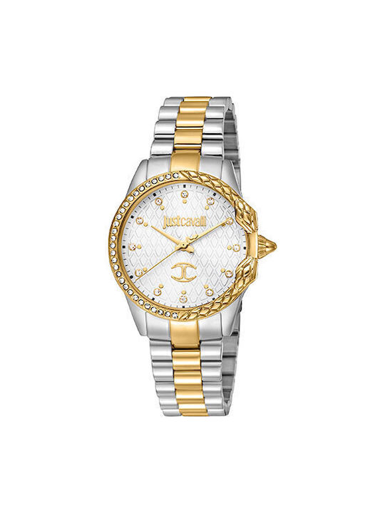 Just Cavalli Uhr mit Metallarmband