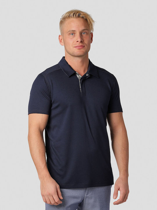 GNIOUS POLO 70%RAYON 30%POL BLAU