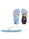 Disney Șlapi pentru copii Flip Flops Congelat Albastru deschis