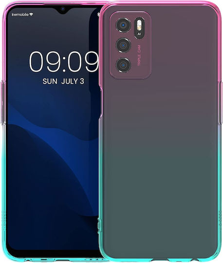 KWmobile Back Cover Silicone 1.3mm Multicolour (Oppo A16 / A16s / A54s)