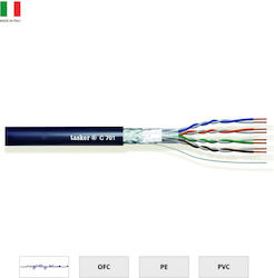 Tasker SF/UTP Cat.5e Καλώδιο Ethernet 100m Μπλε