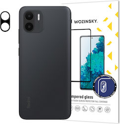 Wozinsky Full Протектор за камера Закалено стъкло Черен за Redmi A1 / A1+ / A2 / A2+