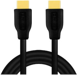 LogiLink CH0101 HDMI 2.0 HDMI male - HDMI male 2m Μαύρο