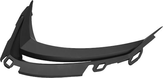 Znen Right Motorcycle Plastic Part Plastic Wind Plate for Fantasy Black 1pcs