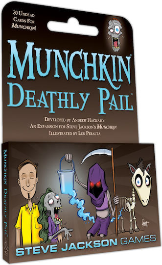 Разширение на Игра Munchkin Deathly за 3+ Играчи 12+ Години Steve Jackson Games