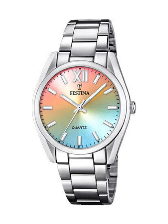 Festina Women's Watch with Silver Metal Bracelet
