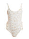 SugarFree Kids Swimwear One-Piece White