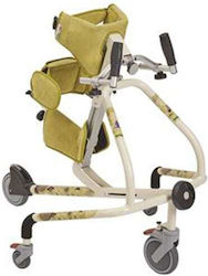 Fumagalli Care&Reha Remy Foldable Walker with Wheels for Kids Size 1 Green