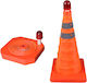 Autoline Traffic Cone from Plastic in Orange Colour 0.305m x 30.5cm x 30.5cm