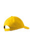 Malfini Παιδικό Καπέλο Jockey Υφασμάτινο Κίτρινο