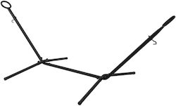 vidaXL Hammock Stand made of Metal in Black Color 260x107x97cm