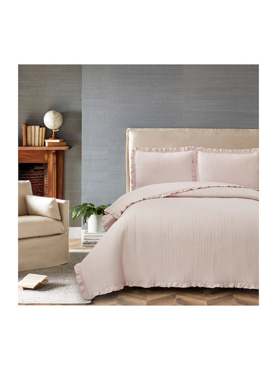 Liolios Home Armony Κουβερλί King Size Microfib...