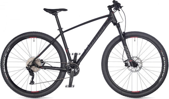 Author Traction 29" 2023 Μαύρο Mountain Bike με 20 Ταχύτητες και Μηχανικά Δισκόφρενα