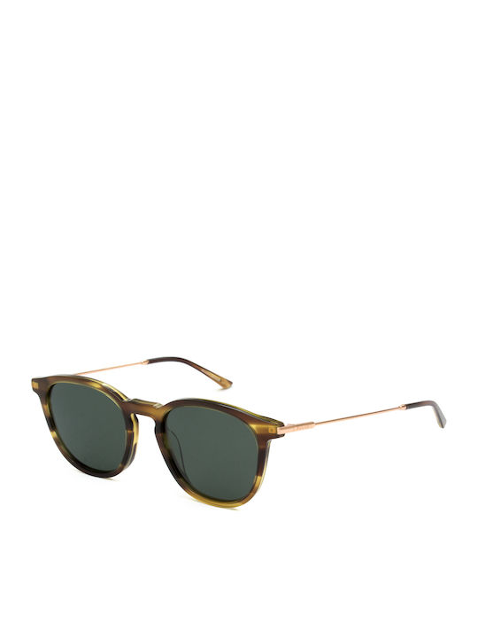 Bulget Herren Sonnenbrille mit Braun Gestell und Grün Linse BG9194M E01P