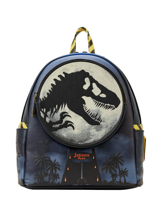 Loungefly Jurassic Park Παιδική Τσάντα Πλάτης Μπλε
