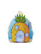 Loungefly Spongebob Squarepants Pineapple House Παιδική Τσάντα Πλάτης Μπλε