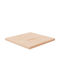 vidaXL Square Table Surface made of Solid Wood in Brown Color 70x70x4cm 342945 1pcs