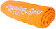 Lightning Bolt Embroidery Beach Towel Beach Towel Orange 180x100cm.