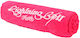 Lightning Bolt Stickerei Strandtuch Fuchsie 180...