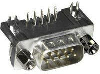 Connfly D-SUB Connector 90 Degree (1pcs) (DS1037-09MNAKT74-0CC)