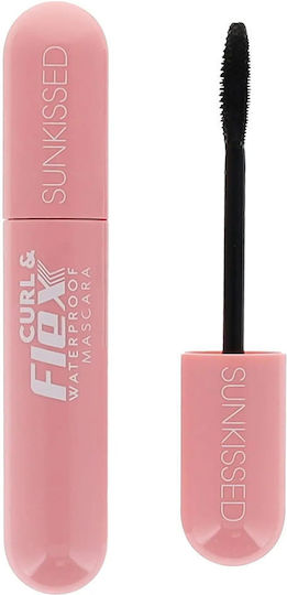 Sunkissed Curl & Flex Impermeabil Mascara pentru Curling Negru 10ml