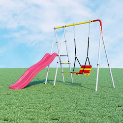 Επί Γης Spielplatz Garden Gym aus Metall 230x213x183cm.