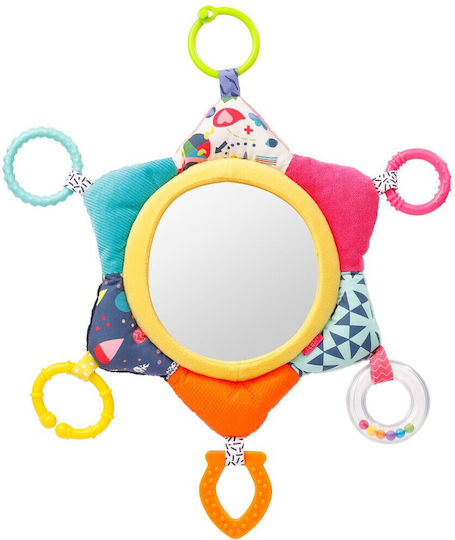 Alouette Pendant Toy for Car with Teether and Mirror Sun for 0++ Months
