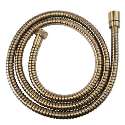 Regina Metal shower spiral 1,5m bronze