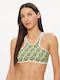 High Neck Bikini Top Πράσινο