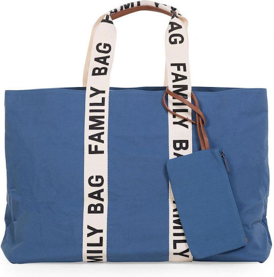 Childhome Τσάντα-Αλλαξιέρα Ώμου/Χειρός Indigo 55x18x40εκ.