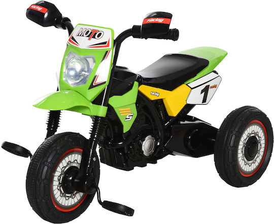 Kids Pedal-Powered Motorcycle Green