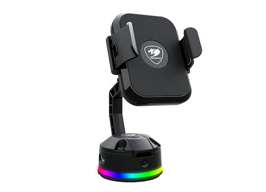 Cougar Wireless Charger (Qi Pad) with 2 USB-A Ports 10W Blacks (Cougar M RGB)