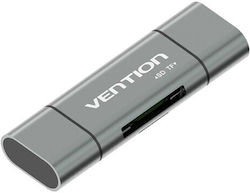 Vention Card Reader για SD/microSD CCHH0 Vention Card Reader για SD/microSD CCHH0