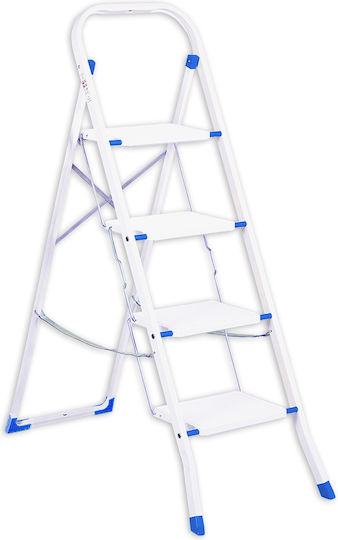 Eurogold Max-4 Stehleitern Eisen 4 Stufen 103cm