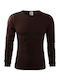 Malfini Men's Long Sleeve Promotional Blouse Brown