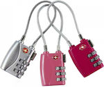 Steel Padlock Lengthened with Key 1pcs