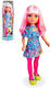 Giochi Preziosi Doll Neon Look Fuchsia Hair for 3++ Years