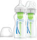 Dr. Brown's Plastic Bottle Set Anti-Colic with Silicone Nipple for 0+, 0+ m, months 270ml 2pcs