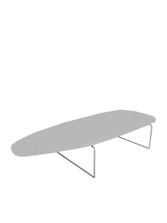 Vesta Ironing Board for Steam Iron Tabletop Silver 75x34x15cm