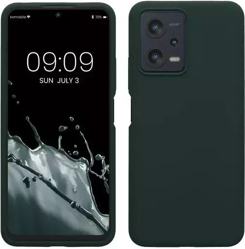 KWmobile Rubberized Back Cover Σιλικόνης Πράσινο (Redmi Note 12 5G / Poco X5 5G)