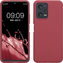 KWmobile Rubberized Задна корица Силикон Розов ...