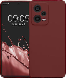 KWmobile Back Cover Silicon Burgundy (Redmi Not...