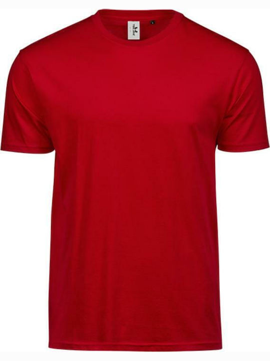 Tee Jays Men's Short Sleeve Promotional T-Shirt Red