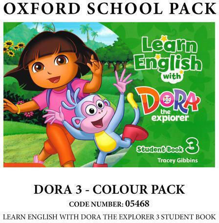 Learn English With Dora 3 Colour Pack Learn English With Dora 3 Colour Pack