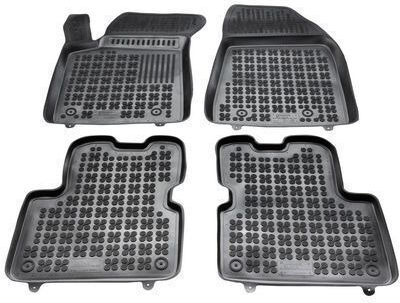 Sahler Set of Front and Rear Mats 4pcs Tray Type for Alfa Romeo Giulietta 2010-2020 Black
