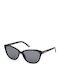 Skechers Women's Sunglasses with Black Plastic Frame and Black Polarized Lens SE6264 05D