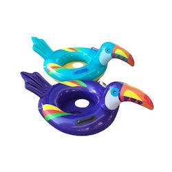 Tucan Kids' Swim Ring Diameter 80cm Assorted Colours