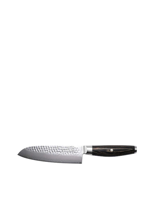 Yaxell Ketu Μαχαίρι Santoku από Ανοξείδωτο Ατσάλι 16.5cm