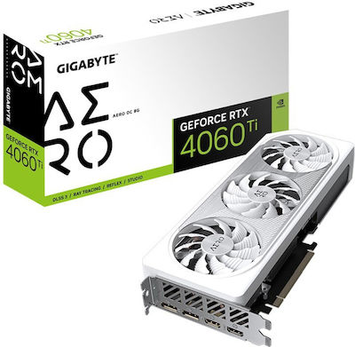 Gigabyte GeForce RTX 4060 Ti 8GB GDDR6 Aero OC Placă Grafică